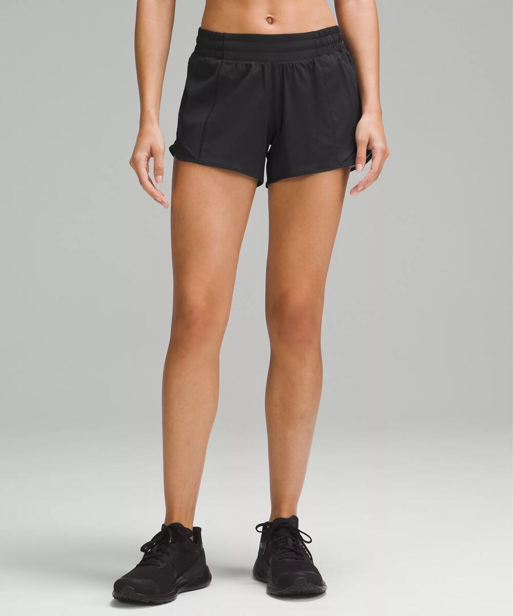 Like New Lululemon 4” Inseam Low Rise Hotty Hot Activewear Workout Gym Shorts